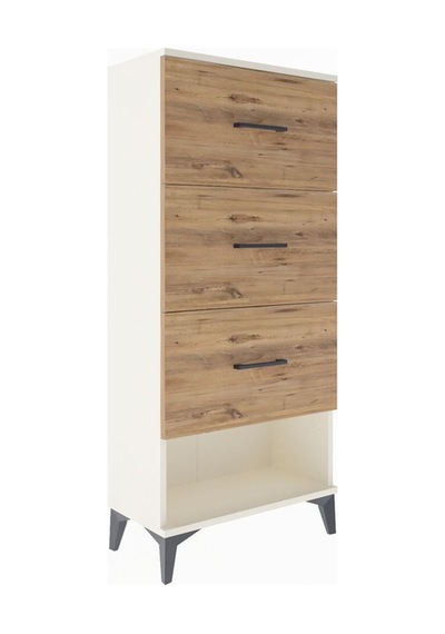 Arges Dolap 3 Çekmeceli 60x30x134 Aytaşı-çam Aytaşı