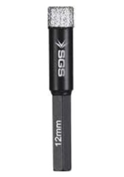 Sgs Hex 12 Mm Mermer Ve Granit Delme Panç - Profesyonel Elmaslı Karot Matkap Ucu, Seramik, Porselen Karo Ve Doğal Taş Delici - Sgs2759