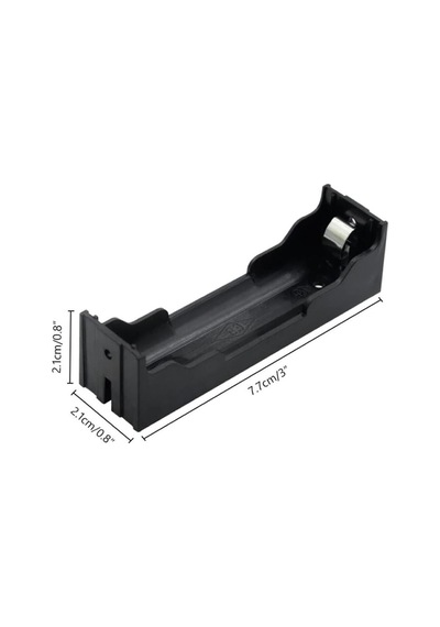 2 Adet 18650 Pil Yuvası Pcb Tip Tekli 3.7 V Li Ion Battery Holder Rodevino