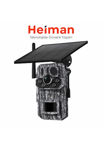 Hm-886 3mp 4g Solar Panelli Gps Black Light Fotokapan