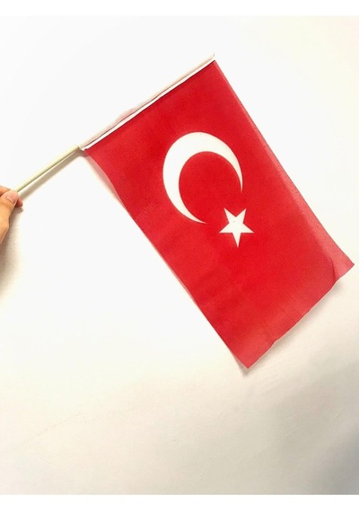Asyabayrak, 5'li Elde Sallama Türk Bayrağı 30x45, Eldesallama30x45li Diğer