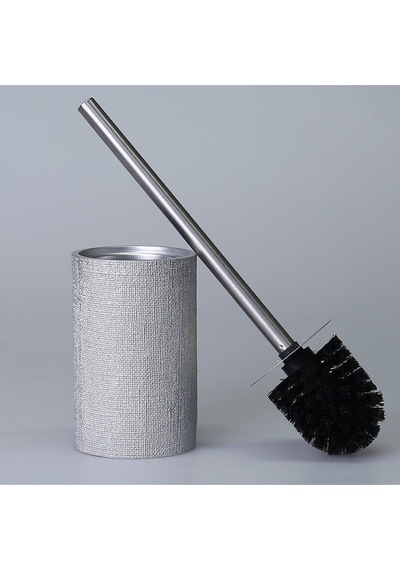 Linen Banyo Seti Gümüş