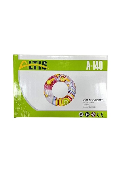Şeker Desenli Simit 106 Cm