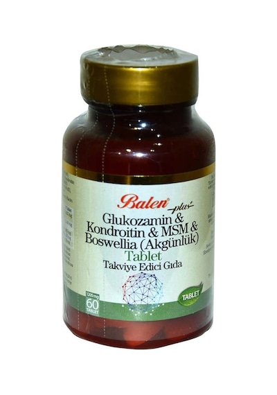 Glukozamin Kondroitin Msm Boswellia 60 Tablet