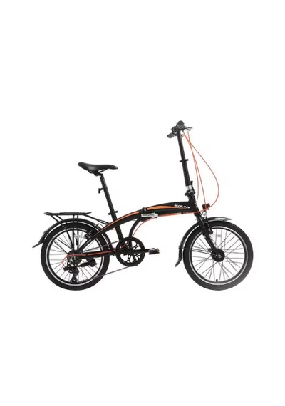 Bisan Fx 3500-trn 20" Jant 32 Cm Kadro 1x7 Vites Matsiyah Turuncu Siyah - Turuncu