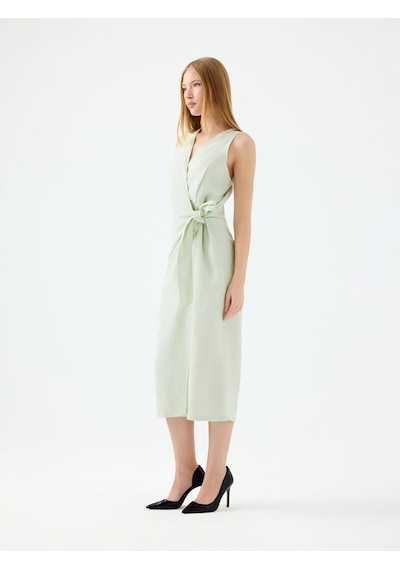 LOFT Regular Fit Kadın Elbise Lf2039201 Q1.v1 Mint Yeşili