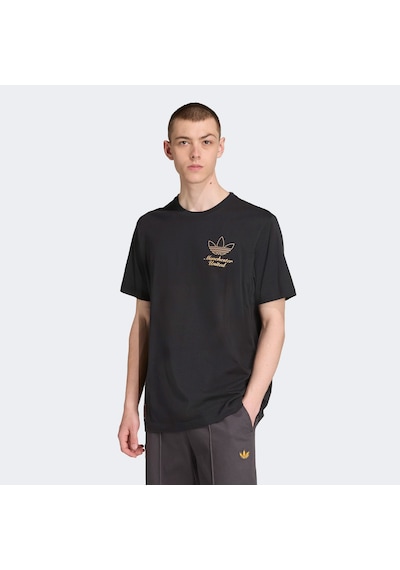 adidas Manchester United Terrace Icons Graphic Erkek Siyah T Shirt Jn2919 Siyah