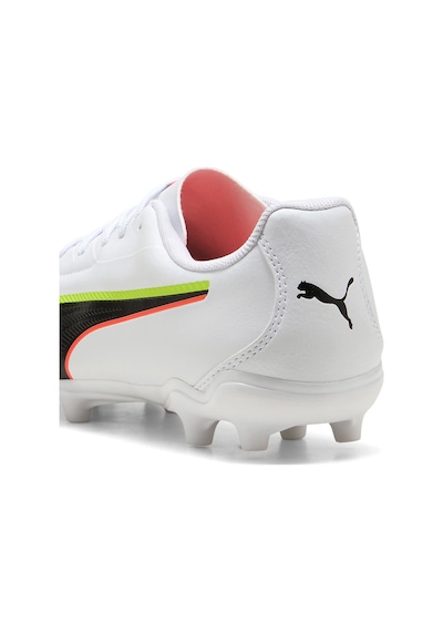 Puma Kıng 20 Play Fg/ag Jr Çocuk Futbol Ayakkabısı 108735-01 Beyaz