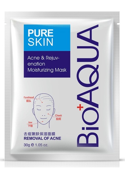 Bioaqua Pure Skin Sivilceye Meyilli Ciltler için Maske 30 Gr