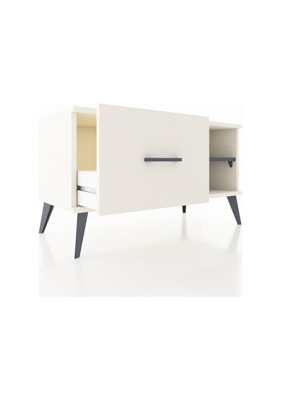 Hyperion Şifonyer Tek Raflı Tek Çekmeceli 88x44x48 Aytaşı-antrasit/aytaşı Antrasit/aytaşı Hyperion Şifonyer Tek Raflı Tek Çekmeceli 88x44x48 Aytaşı-antrasit/aytaşı Antrasit/aytaşı