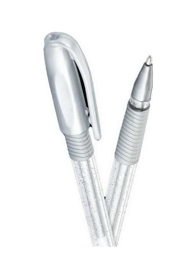 Jel Kalem Gümüş Jel Kalem Renk 1.0mm Pensan Simli Gel Tükenmez Ka