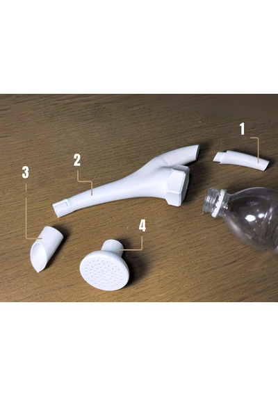 Plastik Şişe Uyumlu 4 Başlıklı Pratik Bitki Sulama Aparatı Bahçe Ve Saksılar İçin Çok Amaçlı 4 Adet