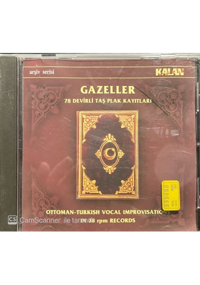 Plak Değildir Cd Dir Cd Gazeller 78 Devirli Taş Plak Kayıtları