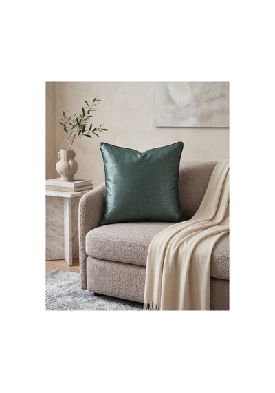 45x45 Cm Yastık Kılıfı Modern Kırlent Kılıfı Sadece Kılıf Yeşil Yeşil