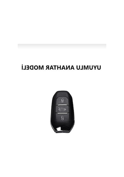 Premium Kalite Nano Anahtar Koruma Kılıfı, Peugeot Uyumlu