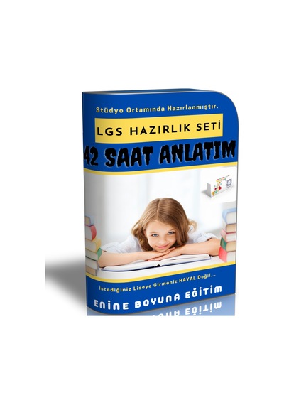 LGS Hazırlık Görüntülü Eğitim Seti 42 Saat Özel Ders Anlatımı