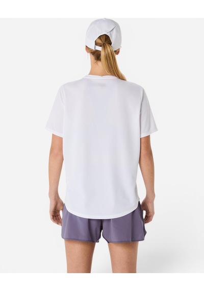 Asics Asıcs Sılver Ss Top Kadın Beyaz Kısa Kollu Tshirt 2012d144-100