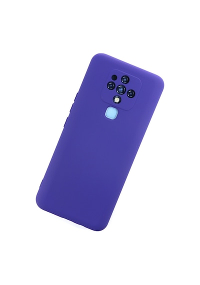 Tecno Camon 16 Uyumlu Kılıf Nano İçi Kadife Silikon - Mor