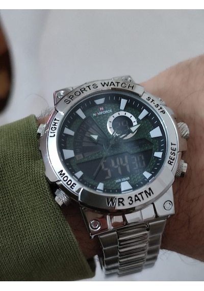 Naviforce Erkek Kol Saati Çift Kordonlu Dijital & Analog 2101