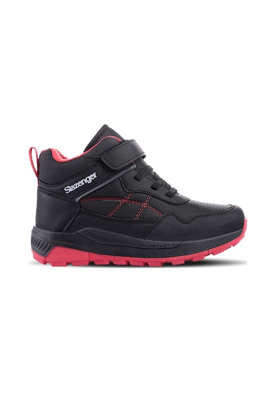 Slazenger KETI I Çocuk Cırt Cırtlı Siyah / Kırmızı Bot