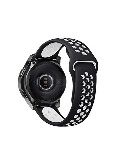Galaxy Watch 42mm 20mm Krd-02 Uyumlu Kordon Lofy Siyah