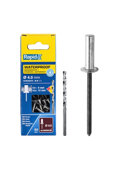 Rapid Perçin 4x16 Mm Su Geçirmez Matkap Ucu