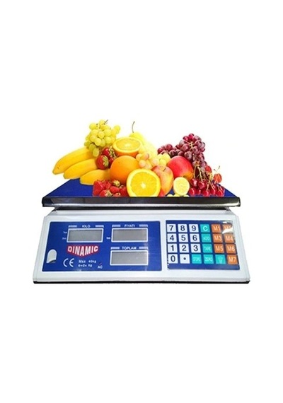 Elektronik Terazi 40 Kg Çok Renkli