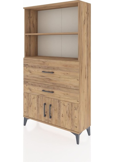 Arges Dolap 2 Raflı 2 Çekmeceli 2 Kapaklı 88x30x163 Çam-çam Çam Arges Dolap 2 Raflı 2 Çekmeceli 2 Kapaklı 88x30x163 Çam-çam Çam