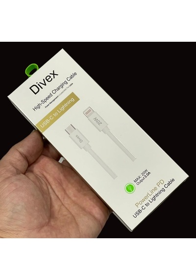 Divex 3.0a 20w Type-c To Lightning Hızlı Şarj Data Kablosu Dc-142