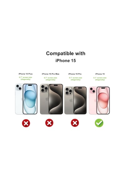 Apple Uyumlu iPhone 15 Kılıf Magsafe Kablosuz Şarj Şeffaf Kapak