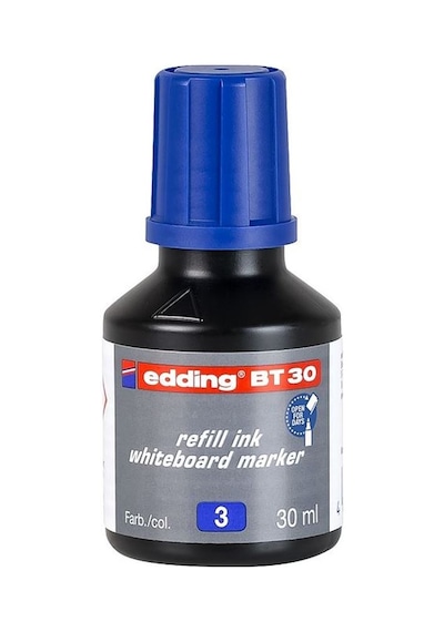 Kayakirtasiye Edding Bt30 Mavi Tahta Kalemi Mürekkebi 30 Ml