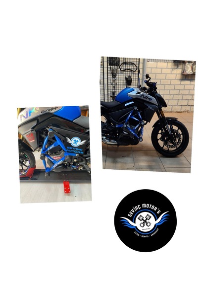 Cf Moto Nk25 Koruma Demiri Mavi
