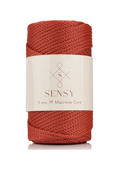5 Mm - 400 Gr Polyester Makrome Ipi Kiremit 95 M Polyester Makrome Ip Supla Ip Ve Çanta Ipliği
