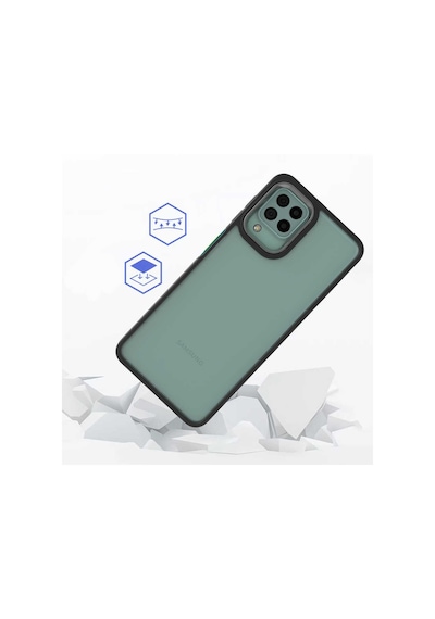 Samsung Galaxy Uyumlu A22 4G Kılıf Zore Flora Kapak