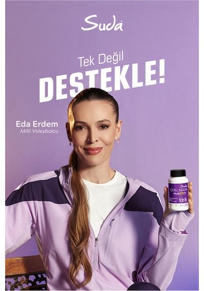 Suda Collagen Multiform Tip 1 2 3 Kolajen 90 Tablet