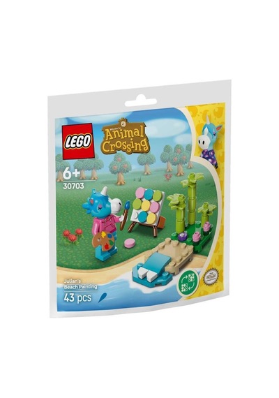 Lego Animal Crossing 30703 Julian's Beach Painting