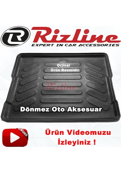 Ford Courier 3D Bagaj Havuzu Siyah 2014-2020 Arası Rizline N11.4225