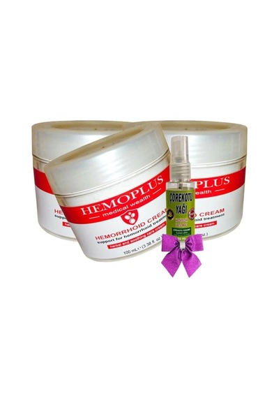 Süper Hemoplus Bakım 100 Ml X 3 Adet + Çörek Otu Yağı 30 Ml