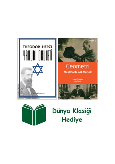 Yahudi Devleti + Geometri + Dünya Klasiği Hediye