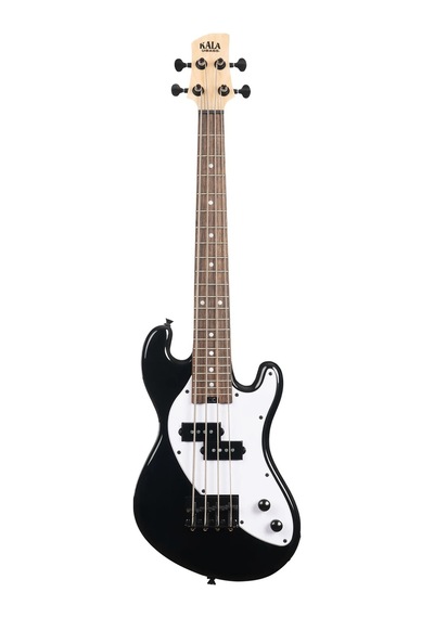 Kala Solid Body 4 Telli Jet Black Perdeli U Bass Bas Gitar 104120790110