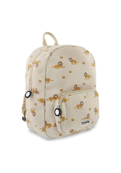 Trixie Print Lively Lion Unisex Anaokul Çantası 97-140 Krem