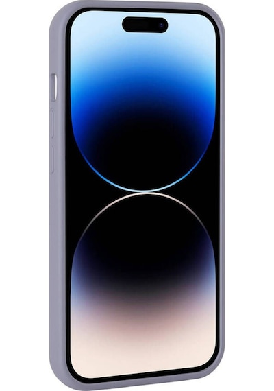 Apple iPhone Uyumlu 14 Pro Max Parlak Taşlı Tasarım Pırlanta Csk Zore Kılıf gri