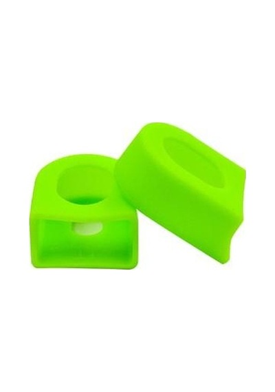Xbyc 0056 Bisiklet Aynakol Pedal Kolu Koruyucu Silikon Pvc Koruyucu Yeşil
