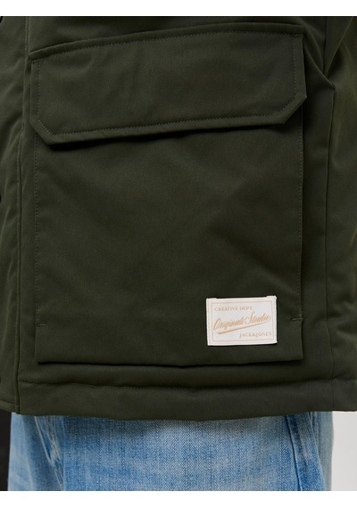 Jack & Jones Jornorrebro Padded Barn Jacket Sn Rosin Siyah