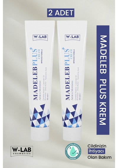 W-Lab Cosmetics Madeleb Plus Krem 2 Li Paket