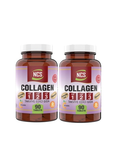 Collagen Kolajen Tip 1-2-3 Hyaluronic Acid 2 X 90 Tablet
