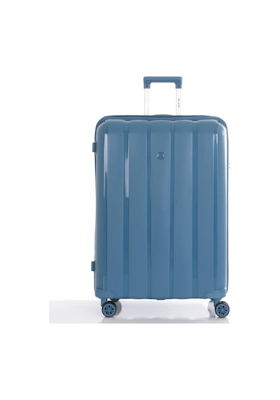 Mçs Bavul Büyük Ve Kabin 2li Set Kırılmaz Silikon Valiz V305 Skyblue Sky Blue