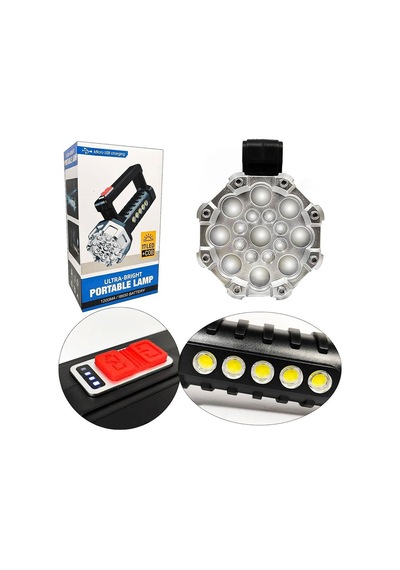 Ranchi El Feneri Şarjlı 17led+5cob Led Ranchı Rc-3030