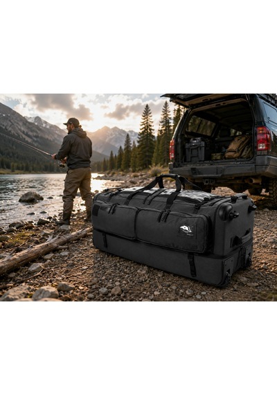 5.11 Cams 3.0 Rolling Duffel Bag 190 Litre Black Siyah