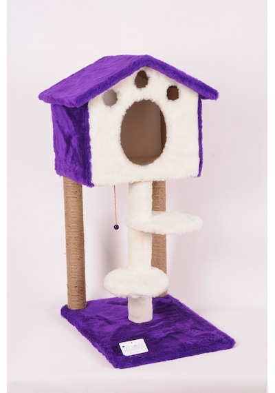 Cat Hause S06MR Işın Platform Kedi Tırmalama Evi 40 x 55 x 98 CM